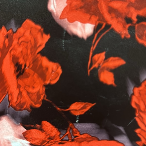 Victoria's Secret Limited Edition 2019 Large Red Floral Rose Tote Bag - Picture 13 of 14